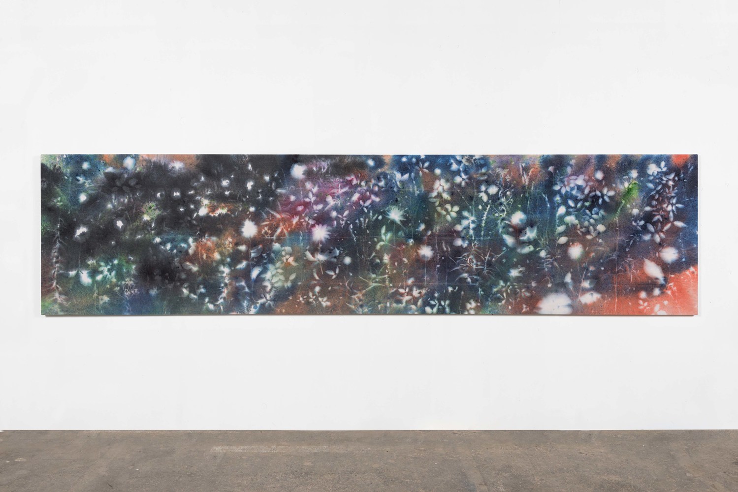 Painting by Sam Falls