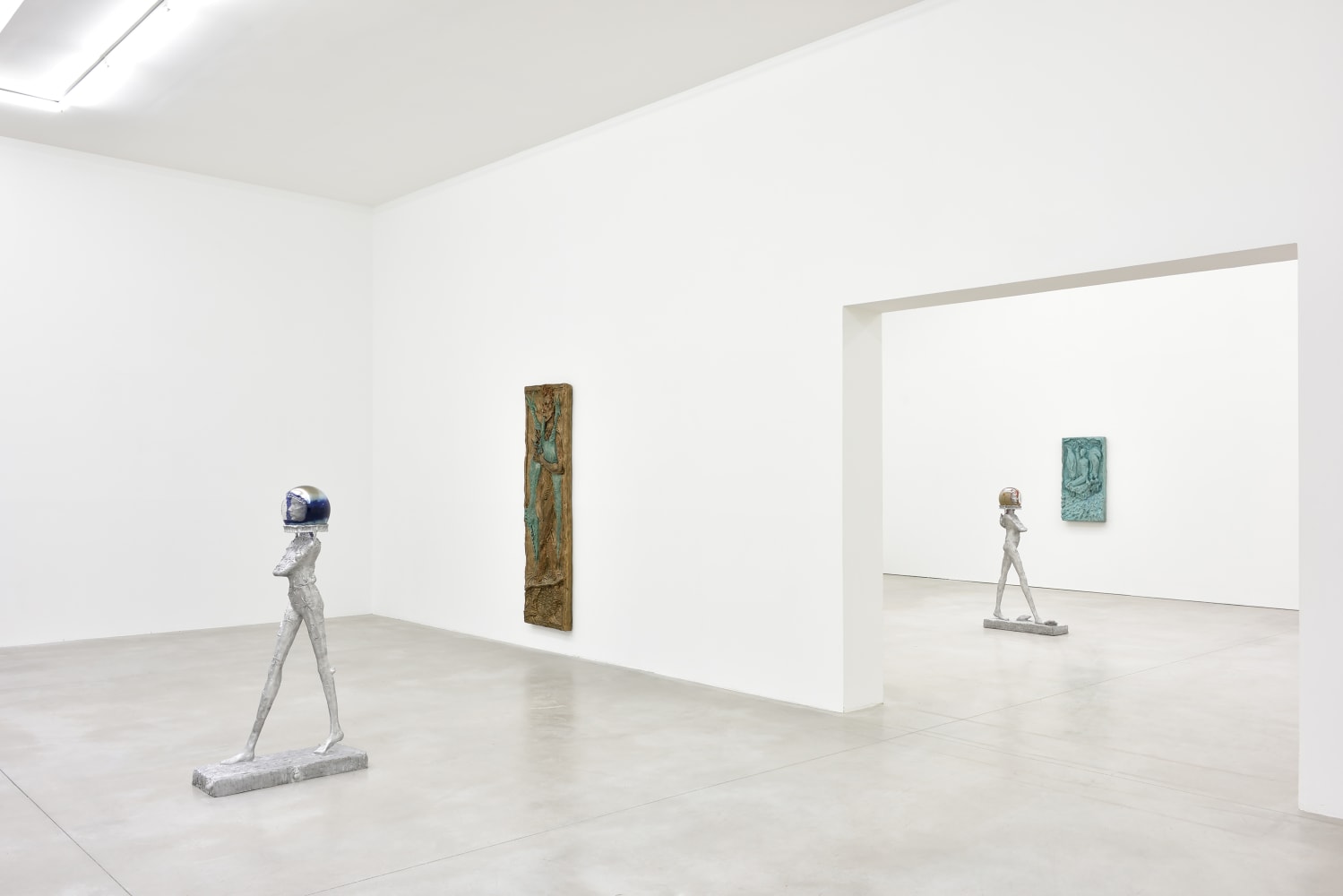 Installation view of Works by Jean-Marie Appriou