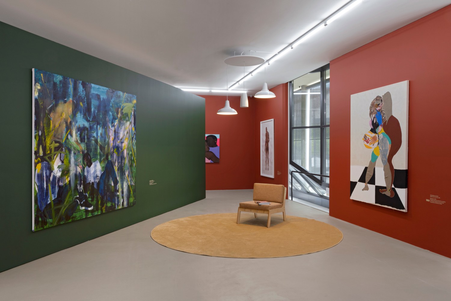 Installation view, Tschabalala Self,&amp;nbsp;When We See Us: A Century of Black Figuration in Painting, Kunstmuseum Basel, Basel, 2024