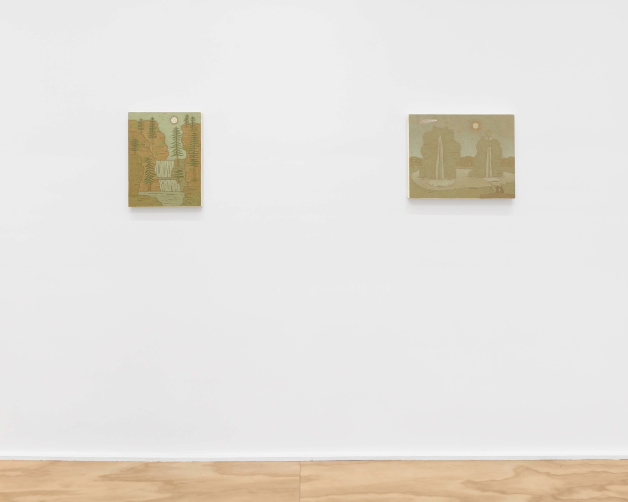 Installation view, John Dilg,&amp;nbsp;Flight Path, Eva Presenhuber, New York, 2021