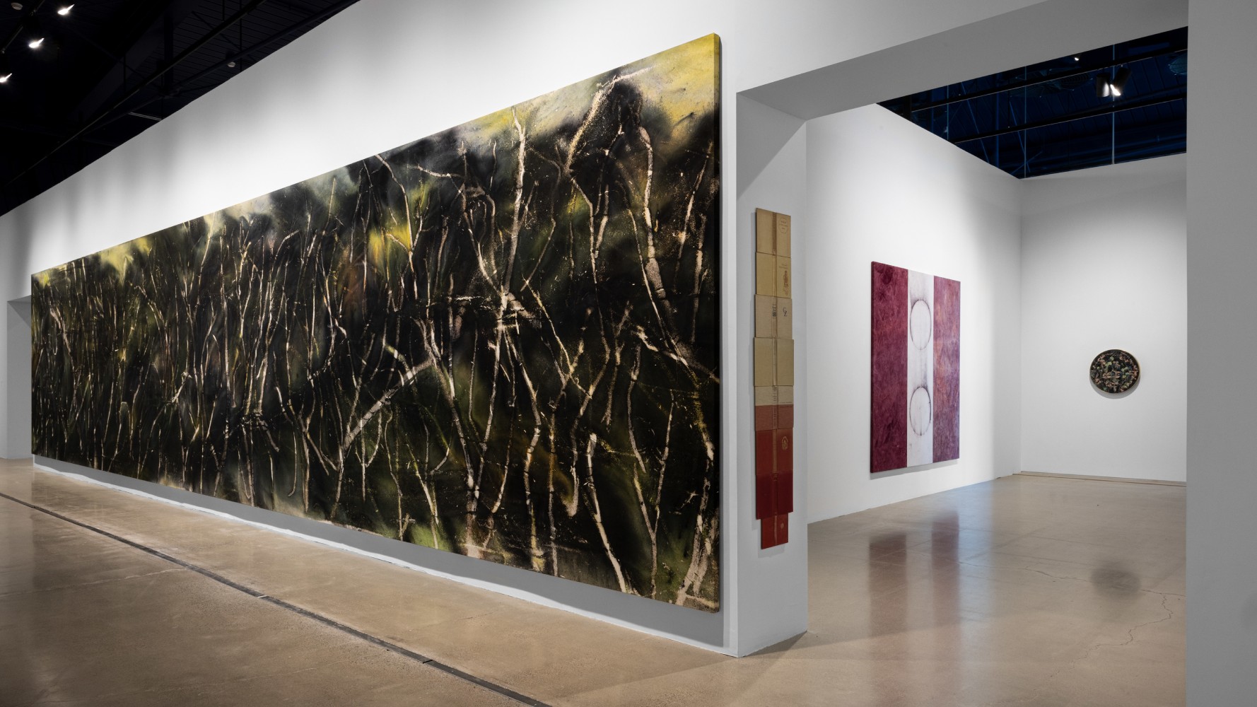 installation view sam falls cleveland