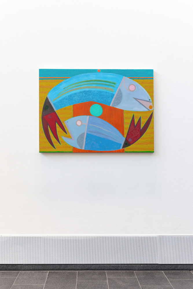 Installation view, Austin Eddy, Sea Song, Kunsthalle Emden, Emden, 2025