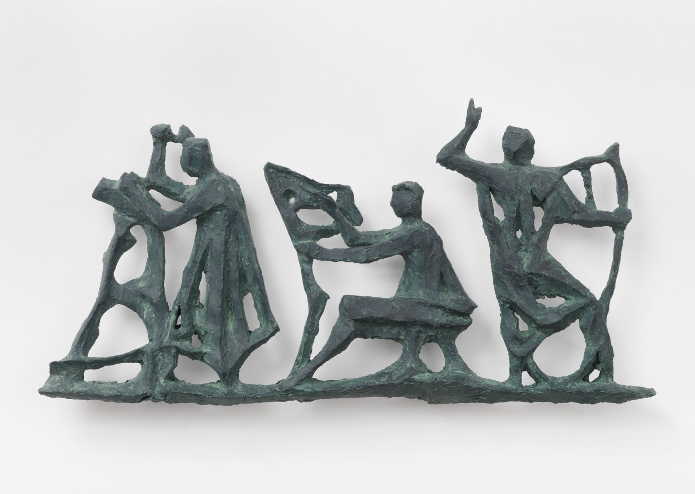 Wall work by Valentin Carron