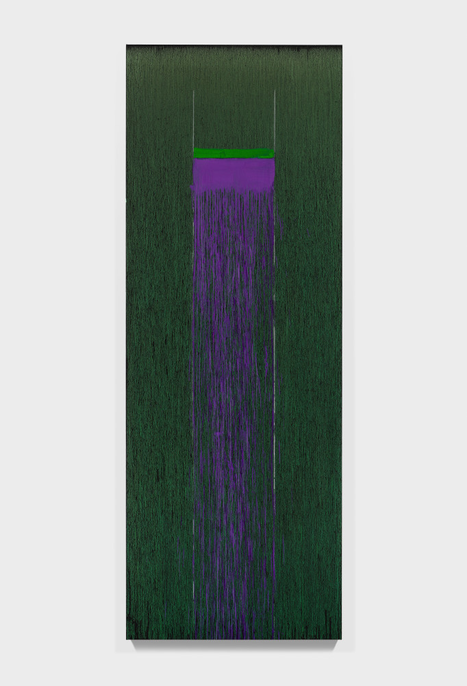 painting by Pat Steir