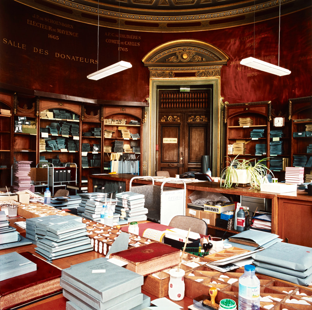 Interior photograph by Candida Höfer