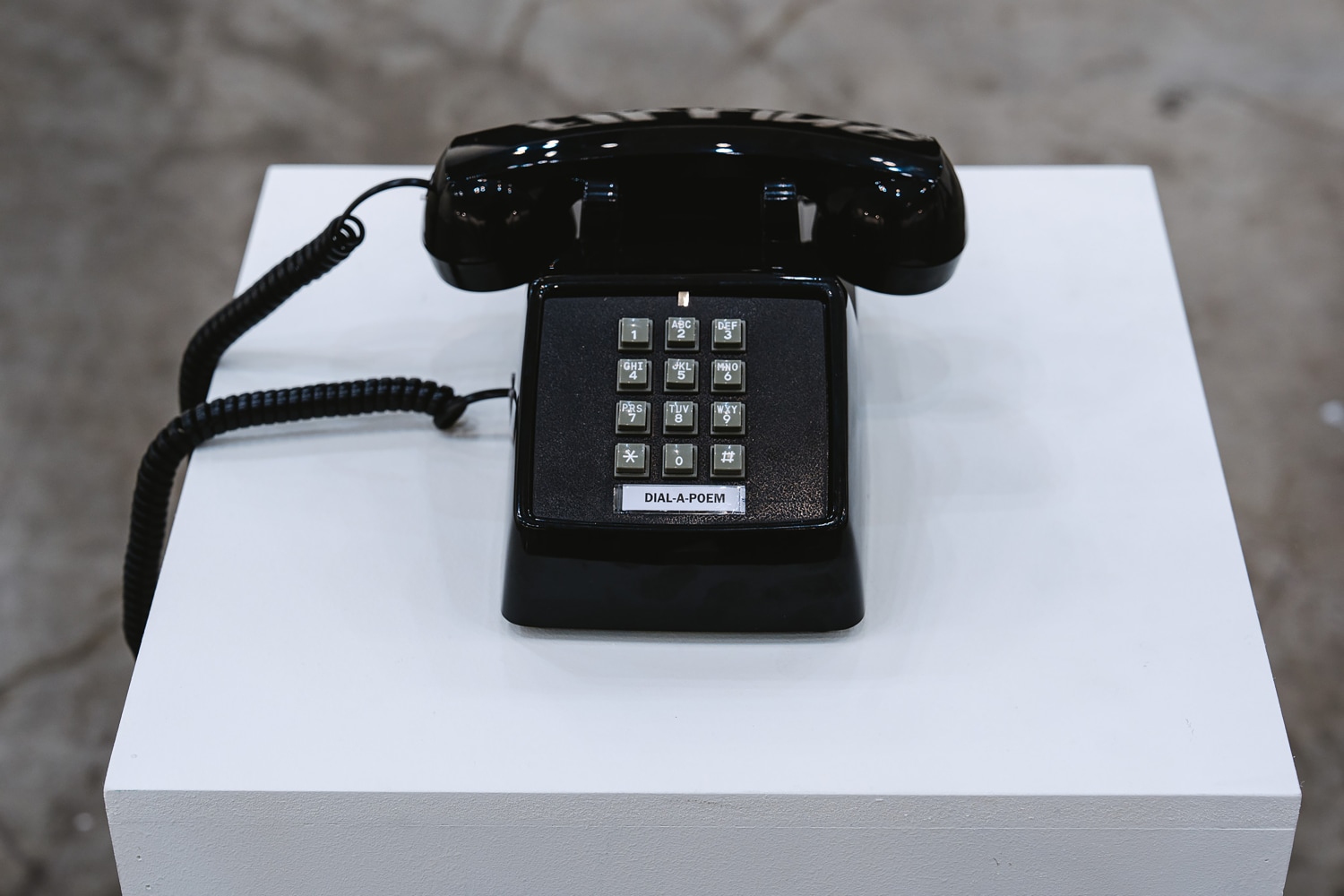 Installation view, John Giorno, Dial-A-Poem, Art Busan, Busan, 2024