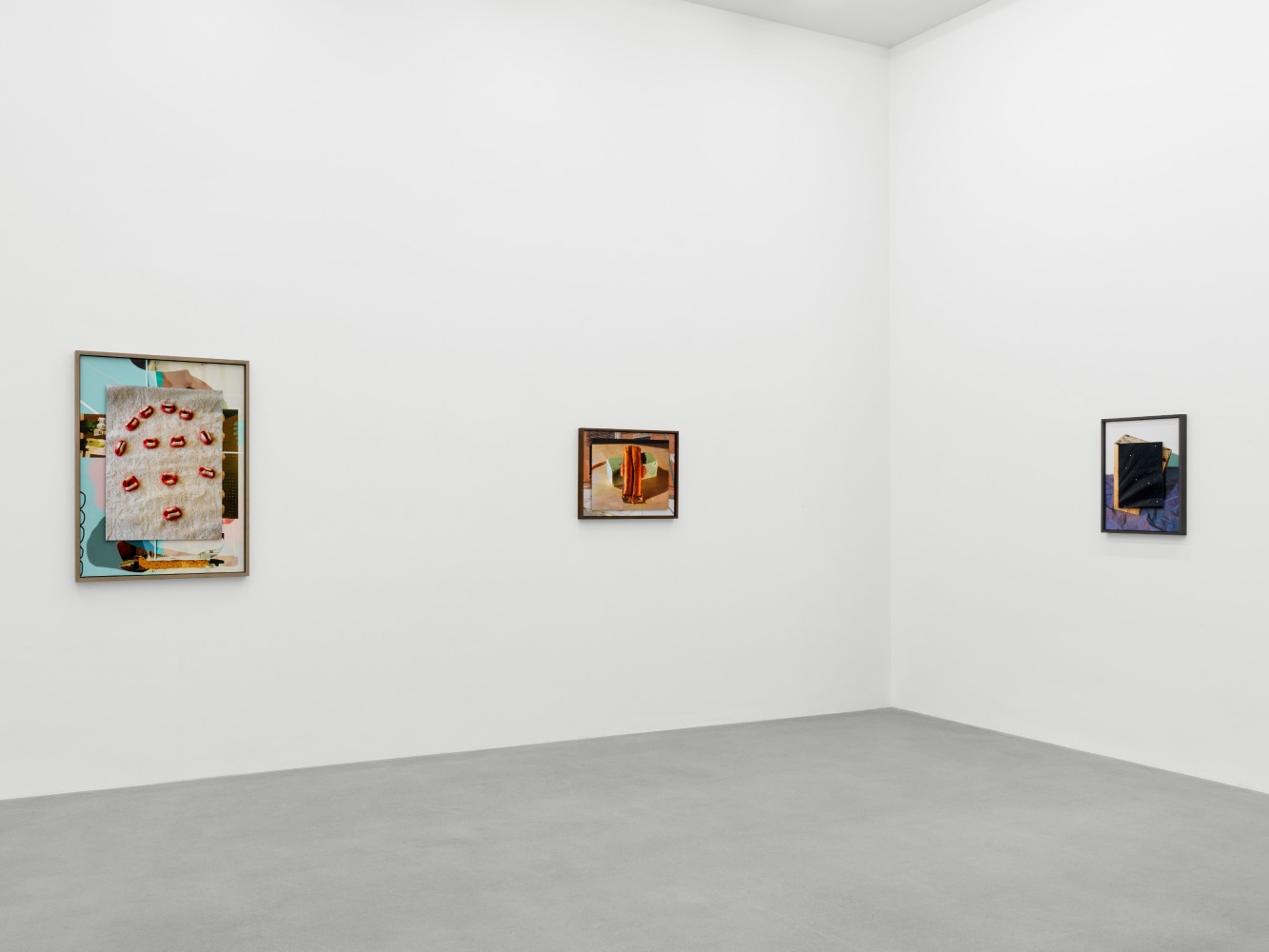 installation view of Lucas Blalock