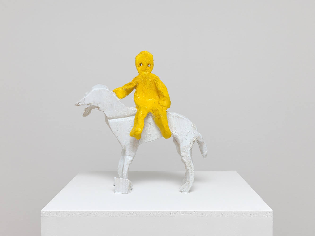 sculpture by Valentin Carron