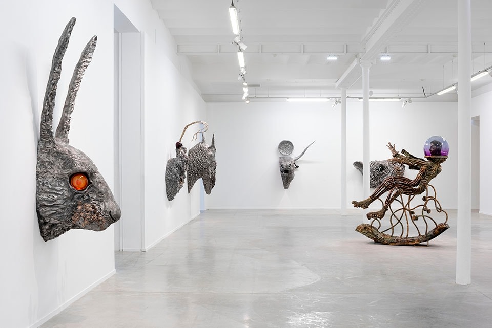 Installation view, Jean-Marie Appriou, La cinqui&amp;egrave;me essence, Mo.Co., Montpellier, 2025&amp;nbsp;