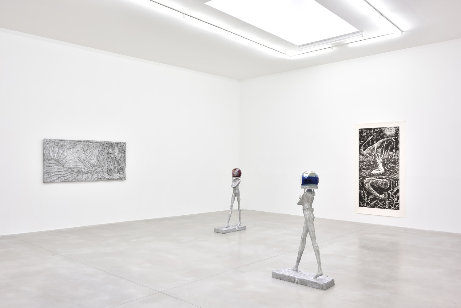 Installation view of Works by Jean-Marie Appriou