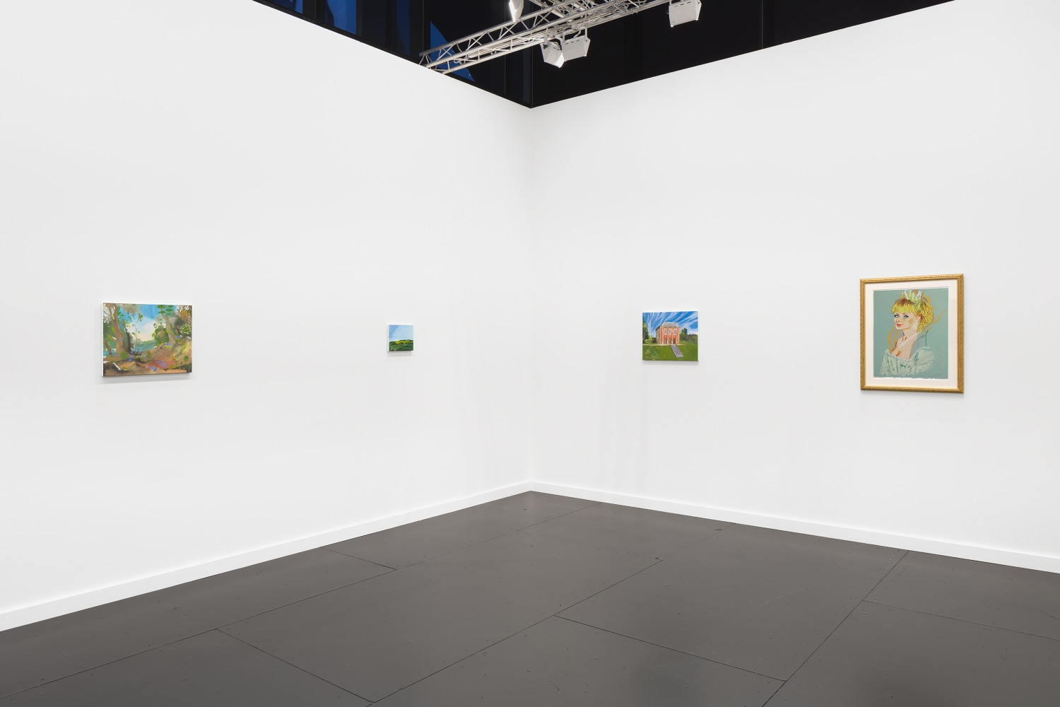Installation view, Karen Kilimnik, Frieze New York,&amp;nbsp;2021