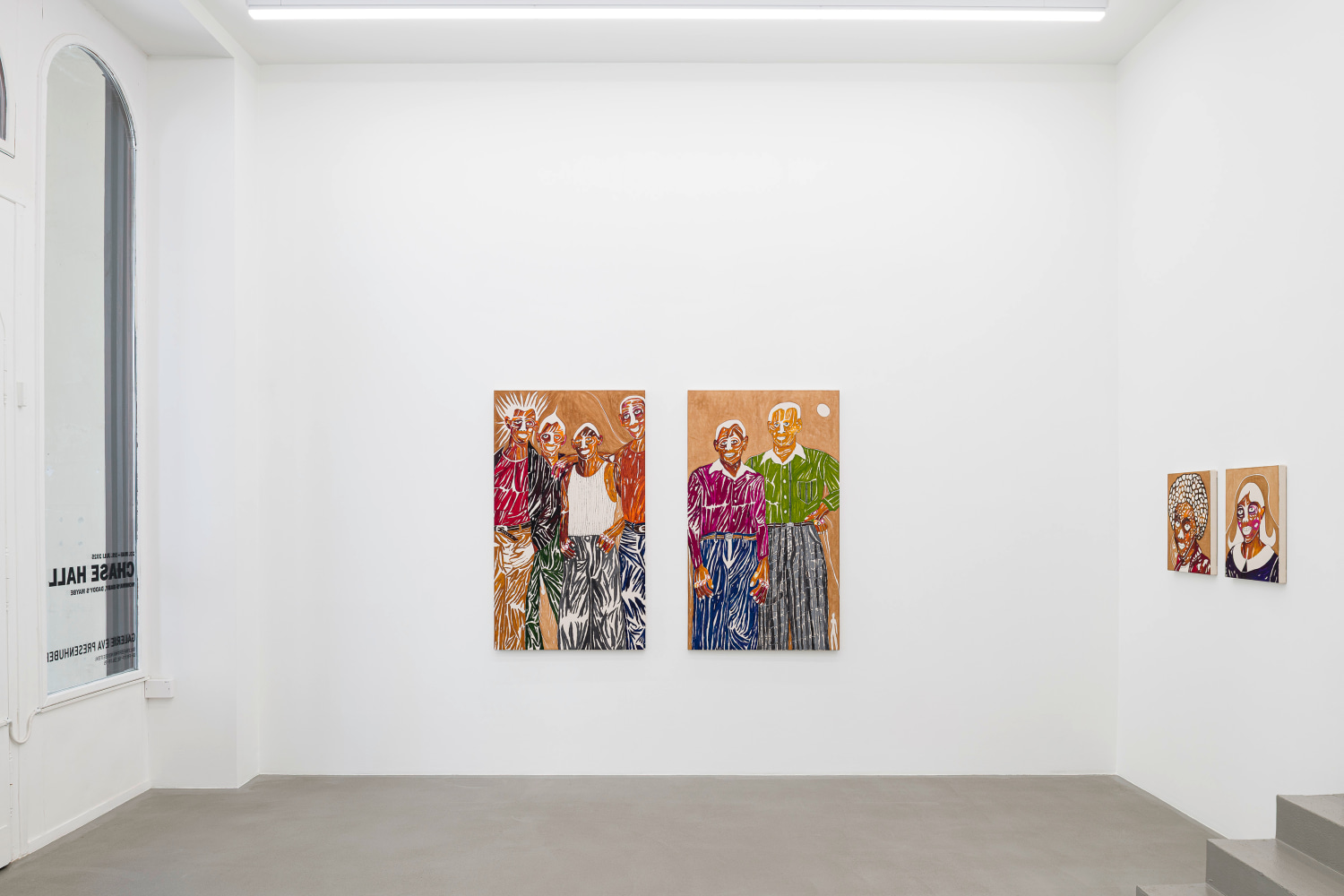 Installation view, Chase Hall, Momma&amp;#39;s Baby, Daddy&amp;#39;s Maybe, Galerie Eva Presenhuber, Vienna, 2025