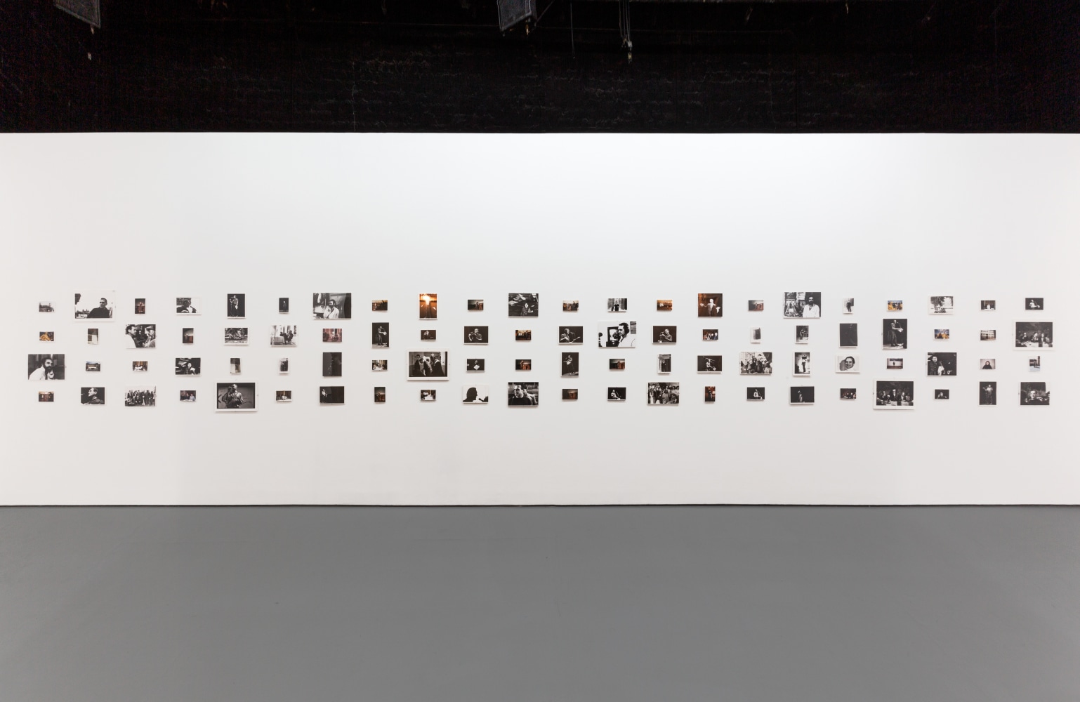 Installation view of works by John Giorno