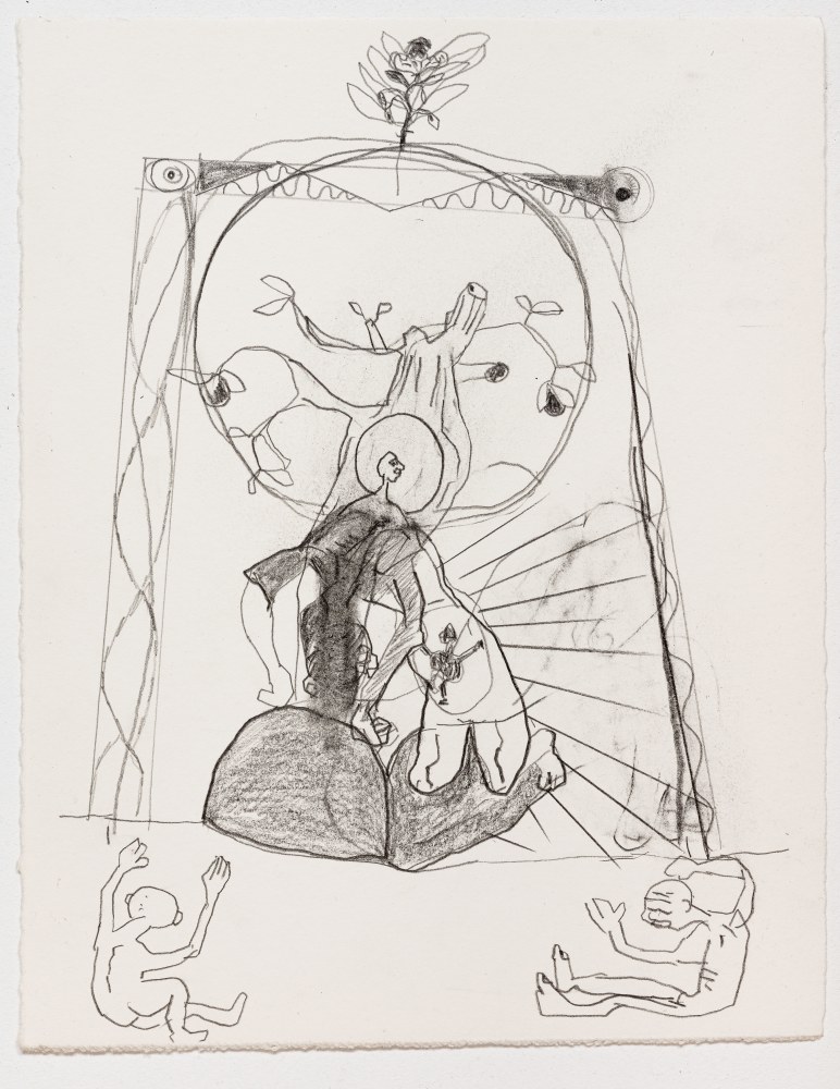 Drawing by Tobias Pils