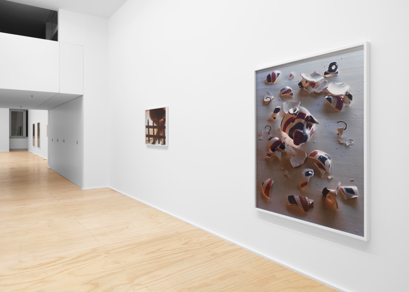 Installation view of Torbjørn Rødland photography and film exhibition