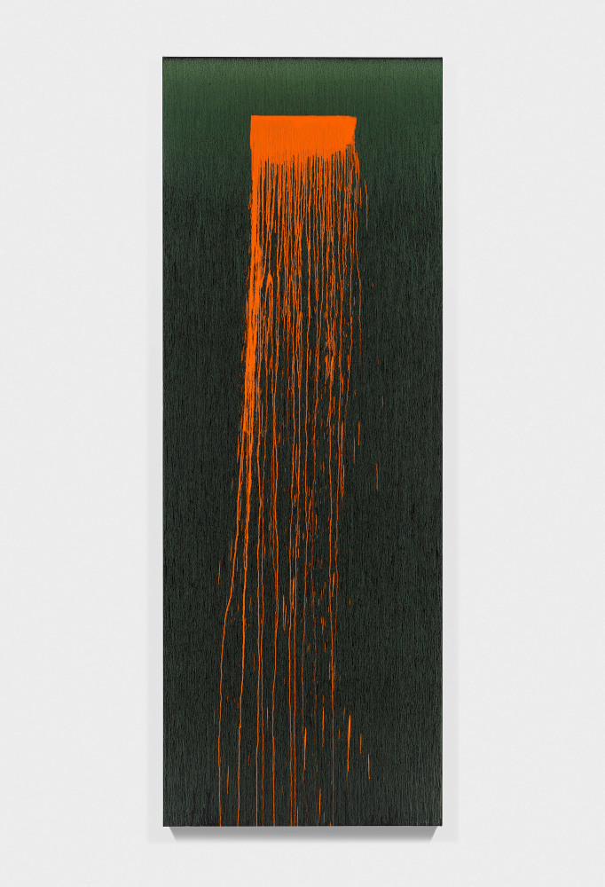 Painting by Pat Steir