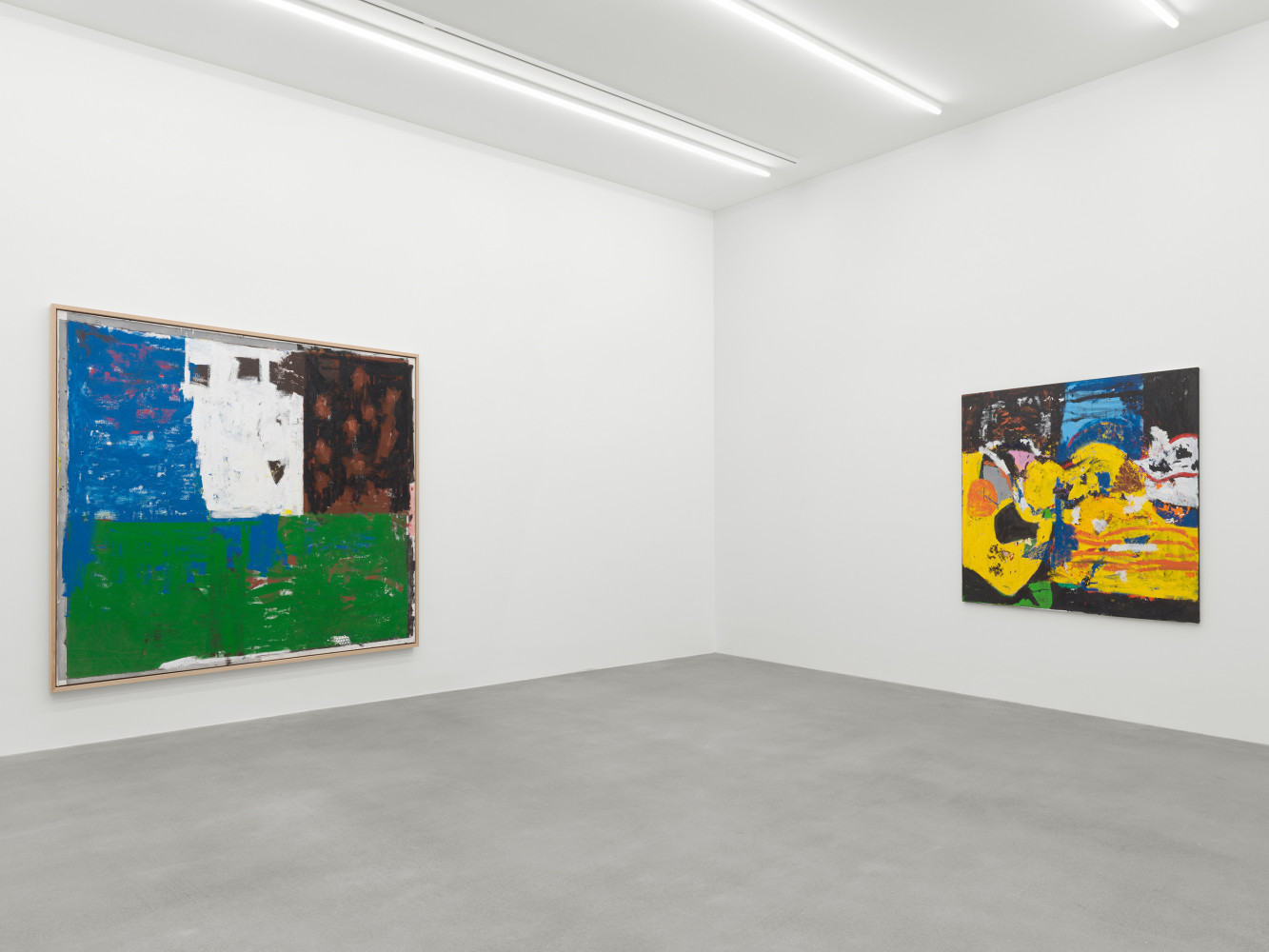 Exhibition View, Joe Bradley,&amp;nbsp;Sub Ek, Galerie Eva Presenhuber, Zurich