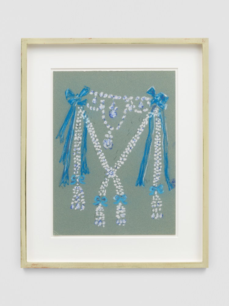 Pastel drawing by Karen Kilimnik