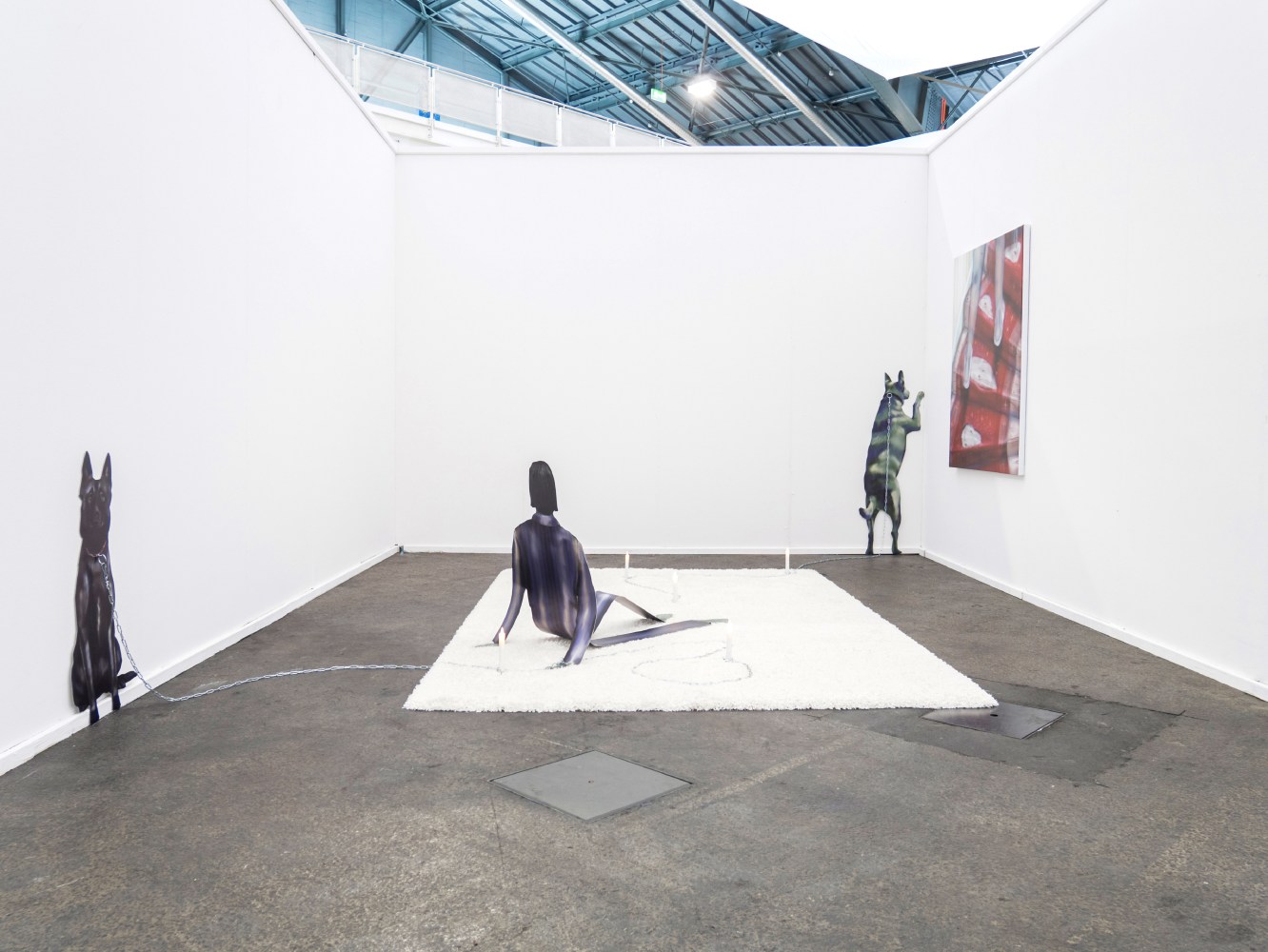 Installation view of works by Louisa Gagliardi