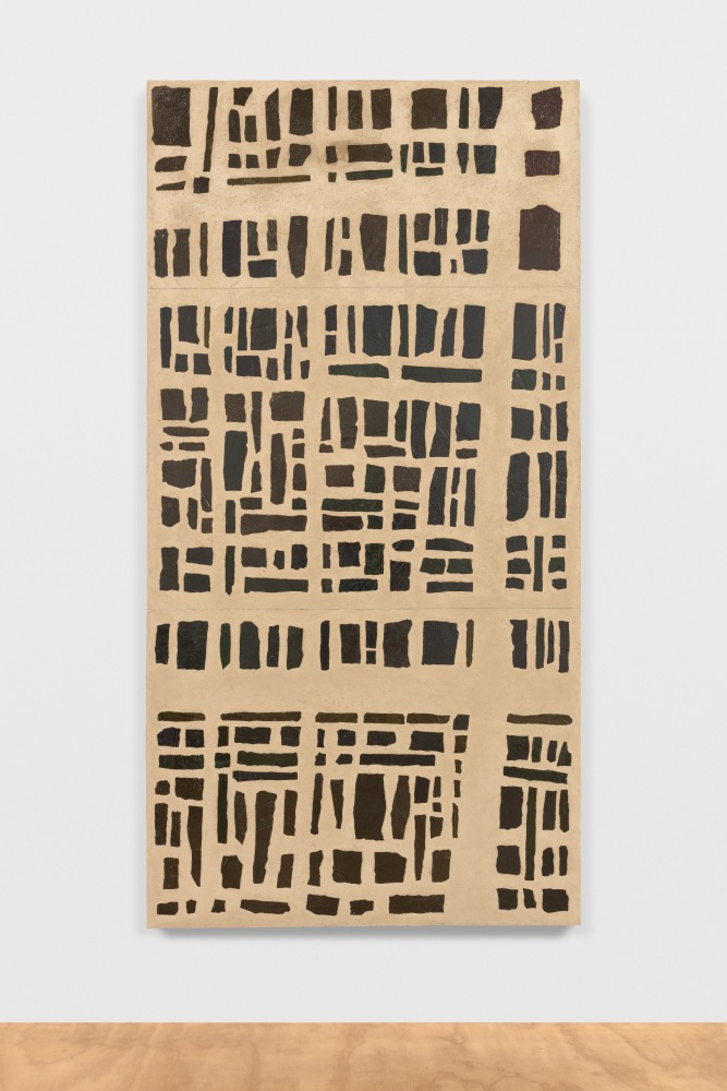 Wall work by Valentin Carron