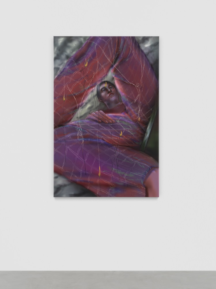 Painting by Louisa Gagliardi