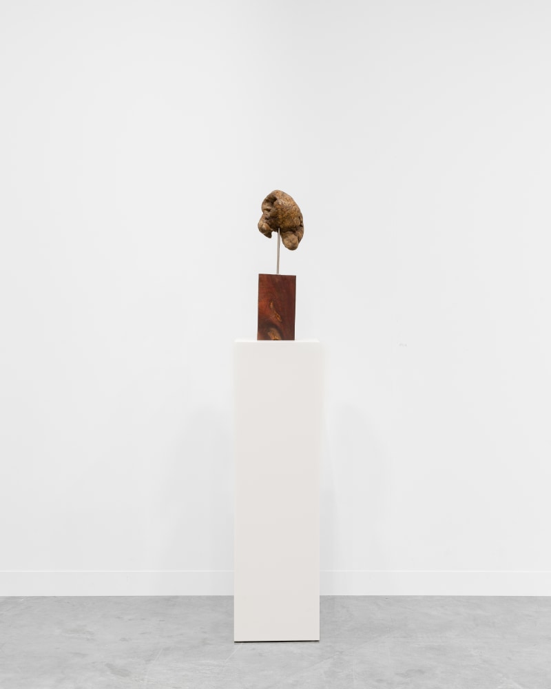 sculpture by Oscar Tuazon