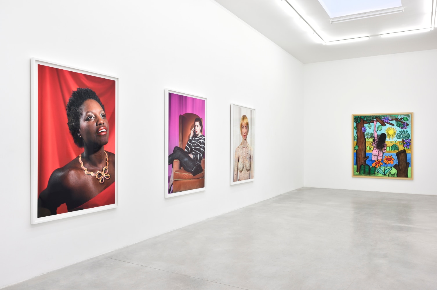 Installation view, Carroll Dunham &amp;amp; Laurie Simmons, Consortium Museum, Dijon, 2024