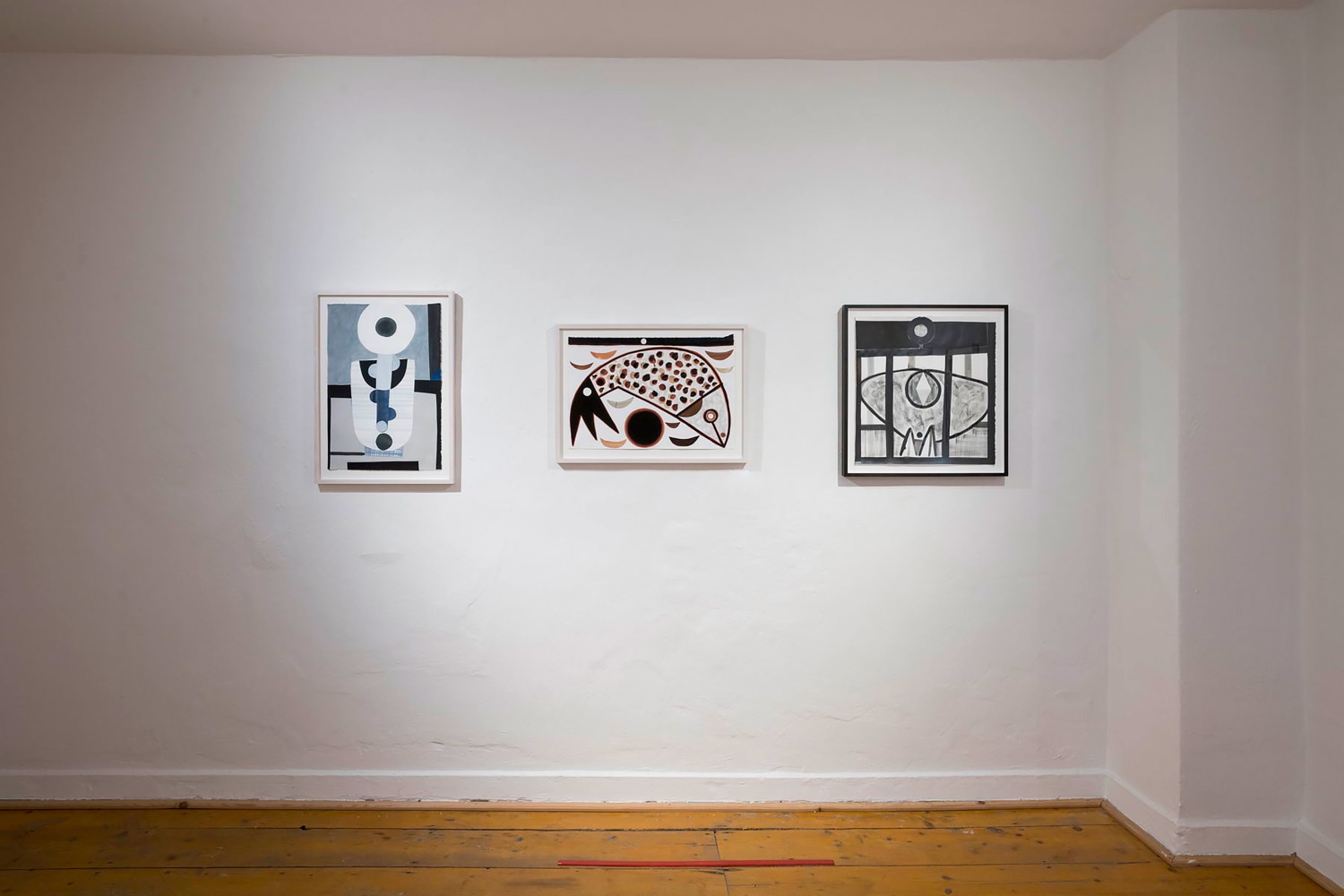 Installlation view, Austin Eddy, Vogel, Fisch und Farbe, Museum Penzberg &amp;ndash; Sammlung Campendonk, Penzberg, 2025