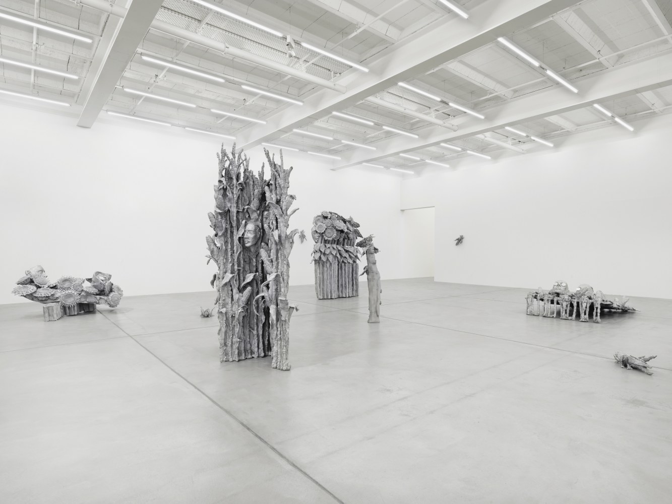 Installation view of Jean-Marie Appriou sculpture exhibition