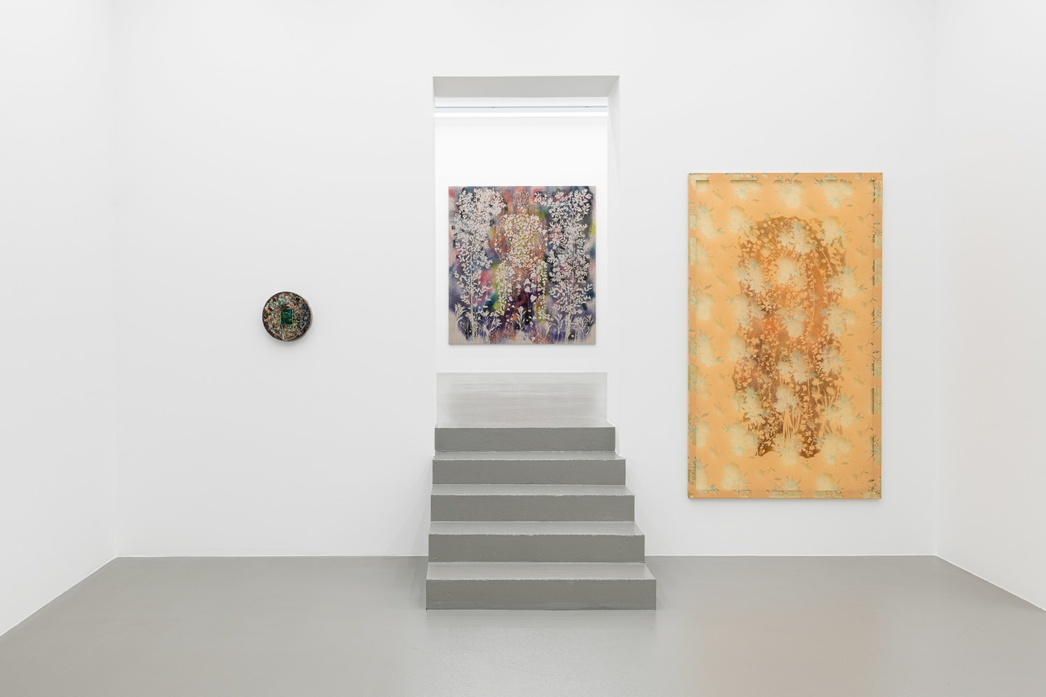 Installation view, Sam Falls, Vienna