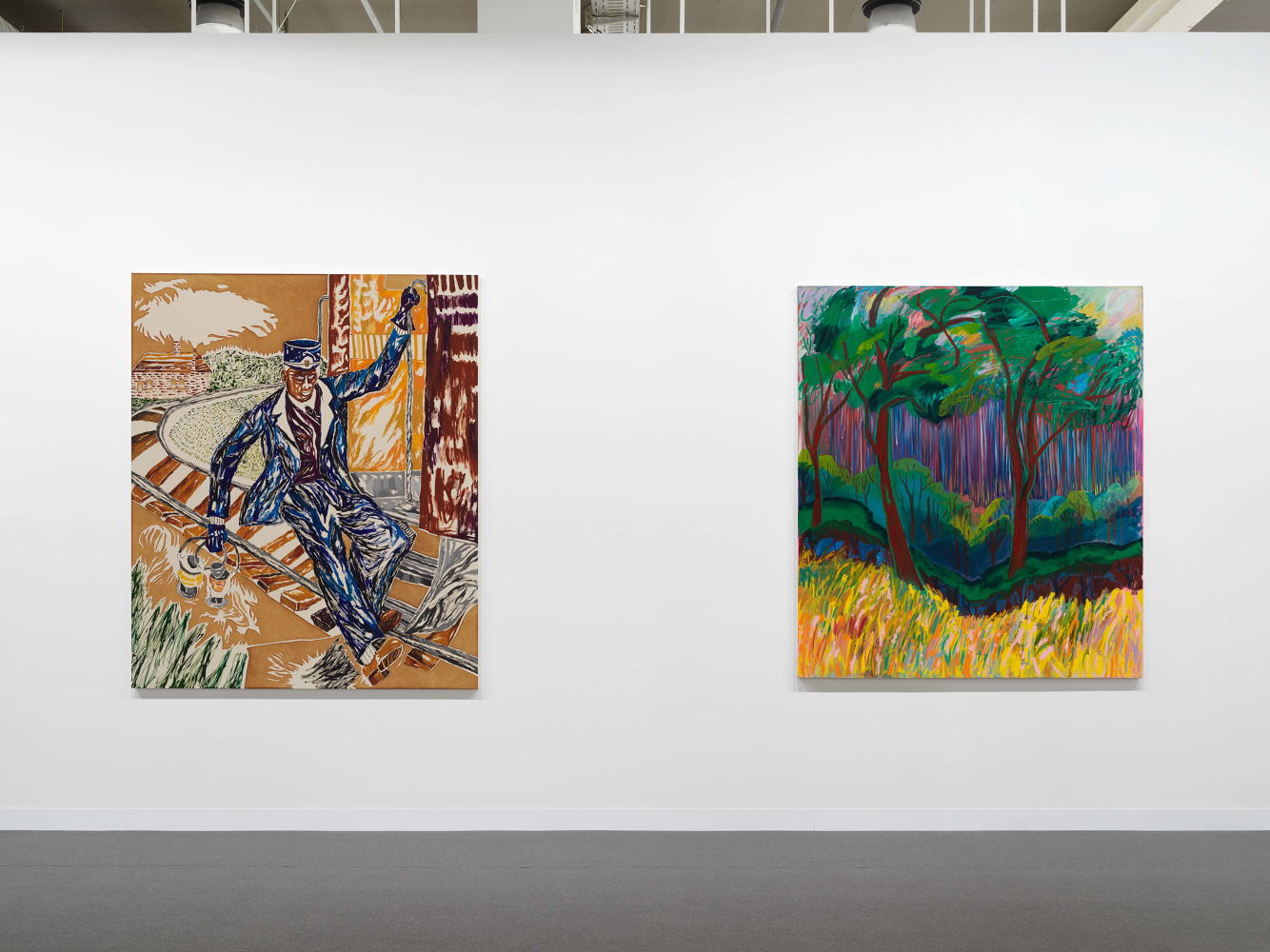 Installation view, Art Basel, Basel, 2021