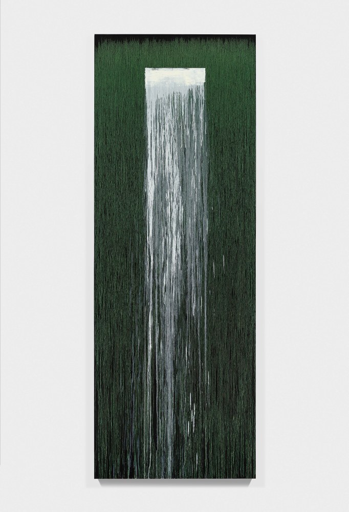 Painting by Pat Steir