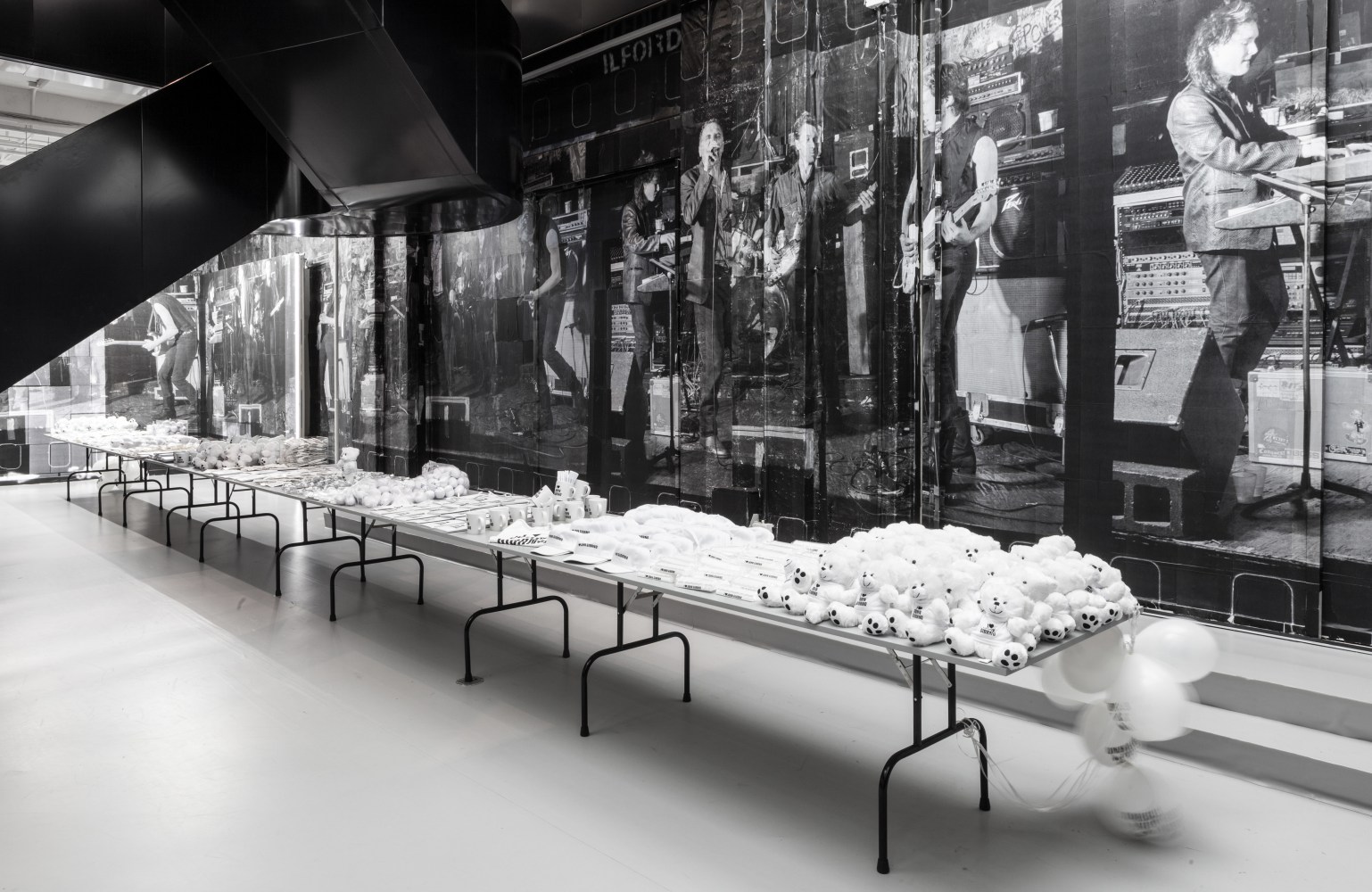 Installation view of works by John Giorno