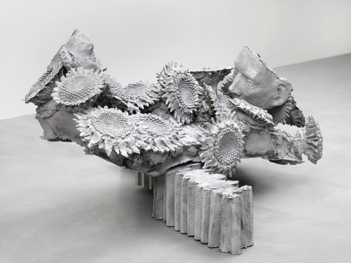Aluminum sculpture by Jean-Marie Appriou