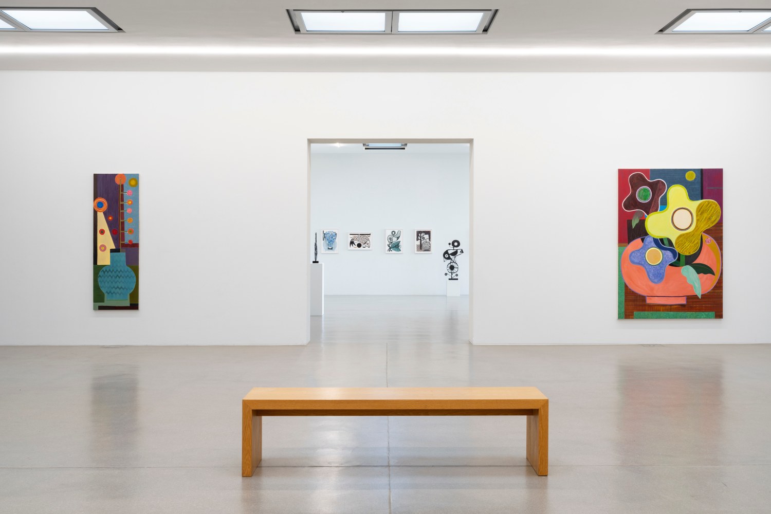 Installation view, Austin Eddy, Still Life, Kunstverein Heilbronn, Heilbronn, 2024