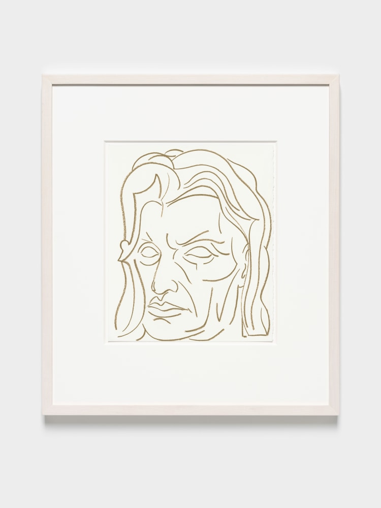 The Stoic&amp;rsquo;s Mask

2024

Pastel pencil on paper

Sheet 30.5 x 26 cm / 12 x 10 1/8 in

Frame 53 x 46.5 x 4 cm / 20 7/8 x 18 1/4 x 1 5/8 in

&amp;copy; Steven Shearer