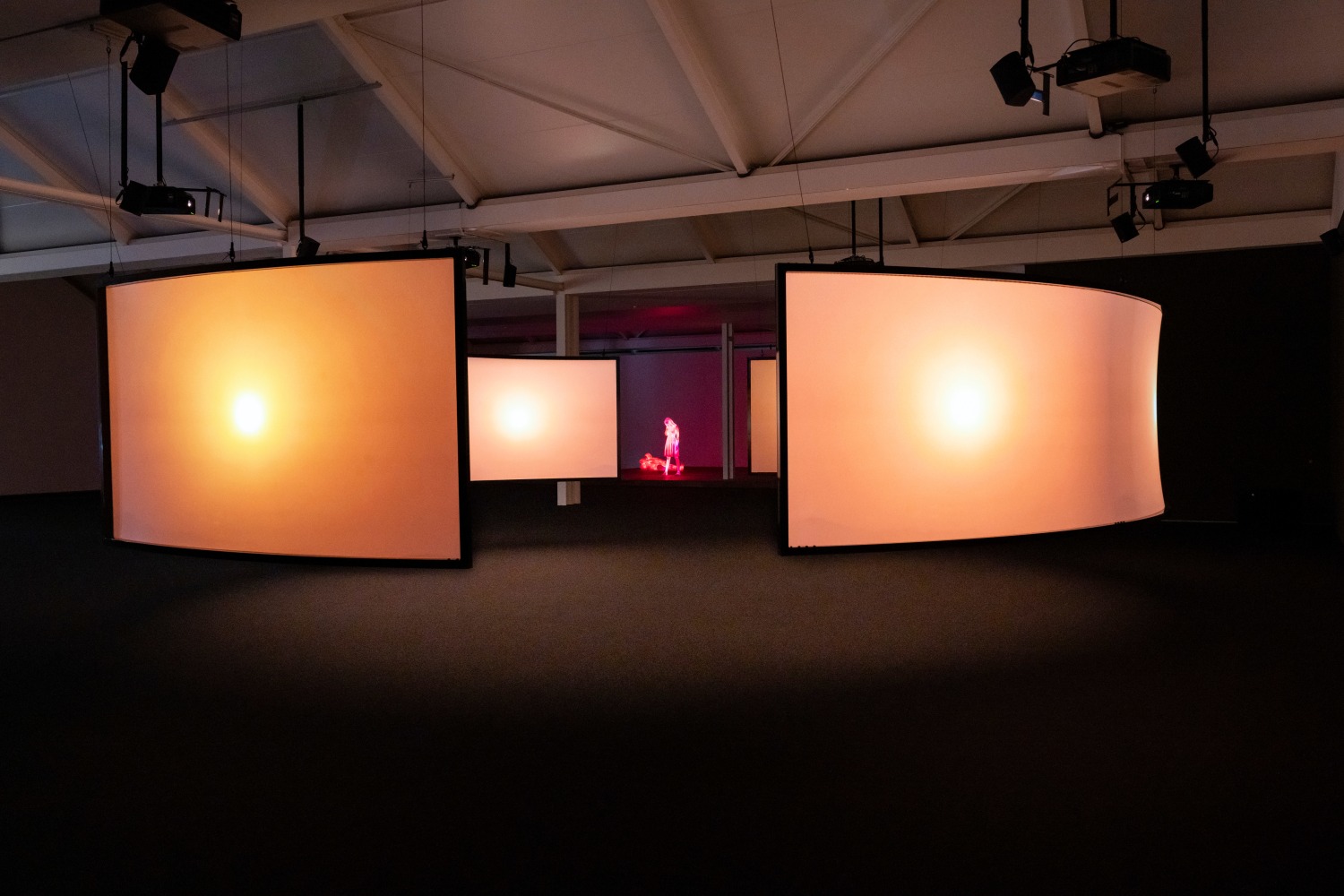 Installation view, Doug Aitken, Return to the Real, Schauwerk, Sindelfingen, 2023