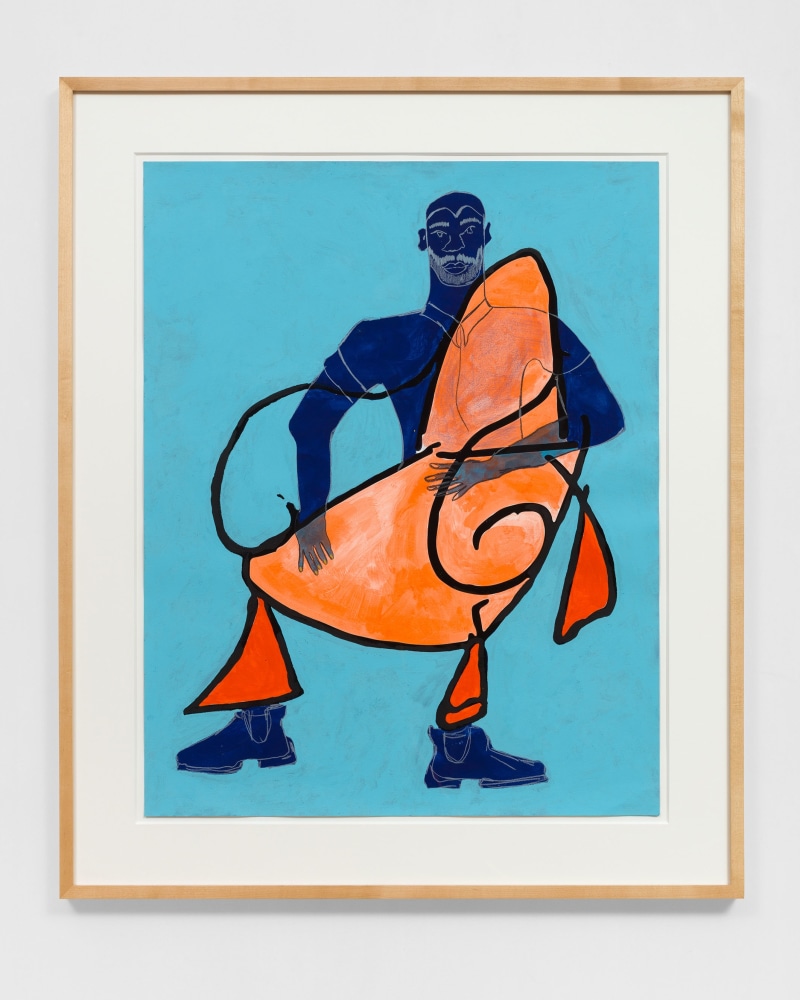 TSCHABALALA SELF

Blue Man on Fat Leg Lounge #3

2021

Colored pencil, acrylic paint, gouache, charcoal, graphite on archival inkjet print&amp;nbsp;

Unique

Sheet 91.5 x 72.5 cm / 36 x 28 1/2 in

Frame 114.5 x 95.5 cm / 45 x 37 1/2 in

SELF 50167