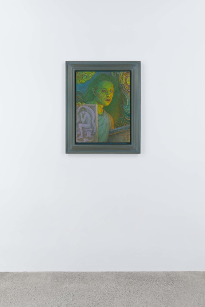 Painting by Steven Shearer