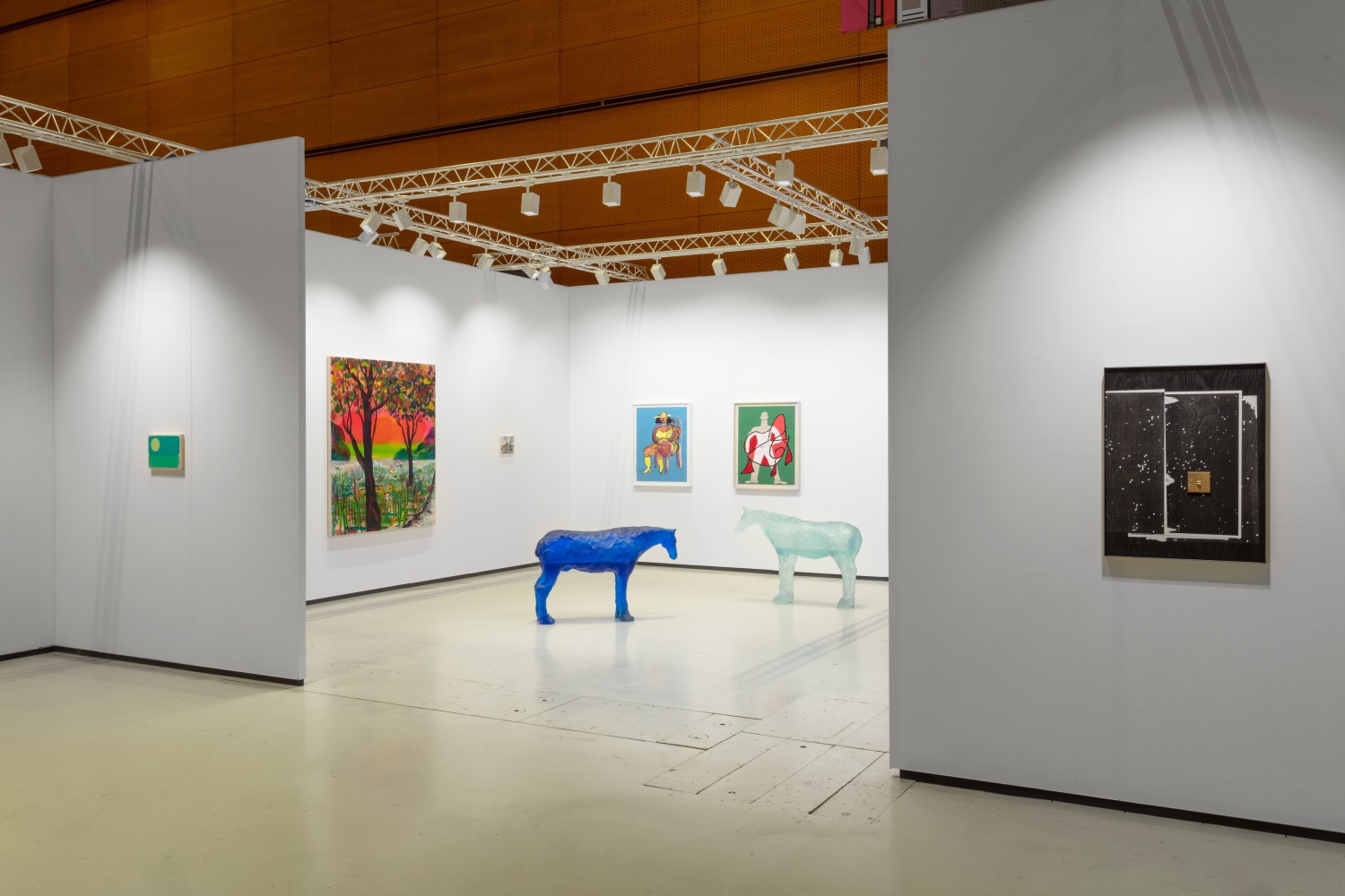 Installation view, Galerie Eva Presenhuber, Frieze, Seoul, 2023