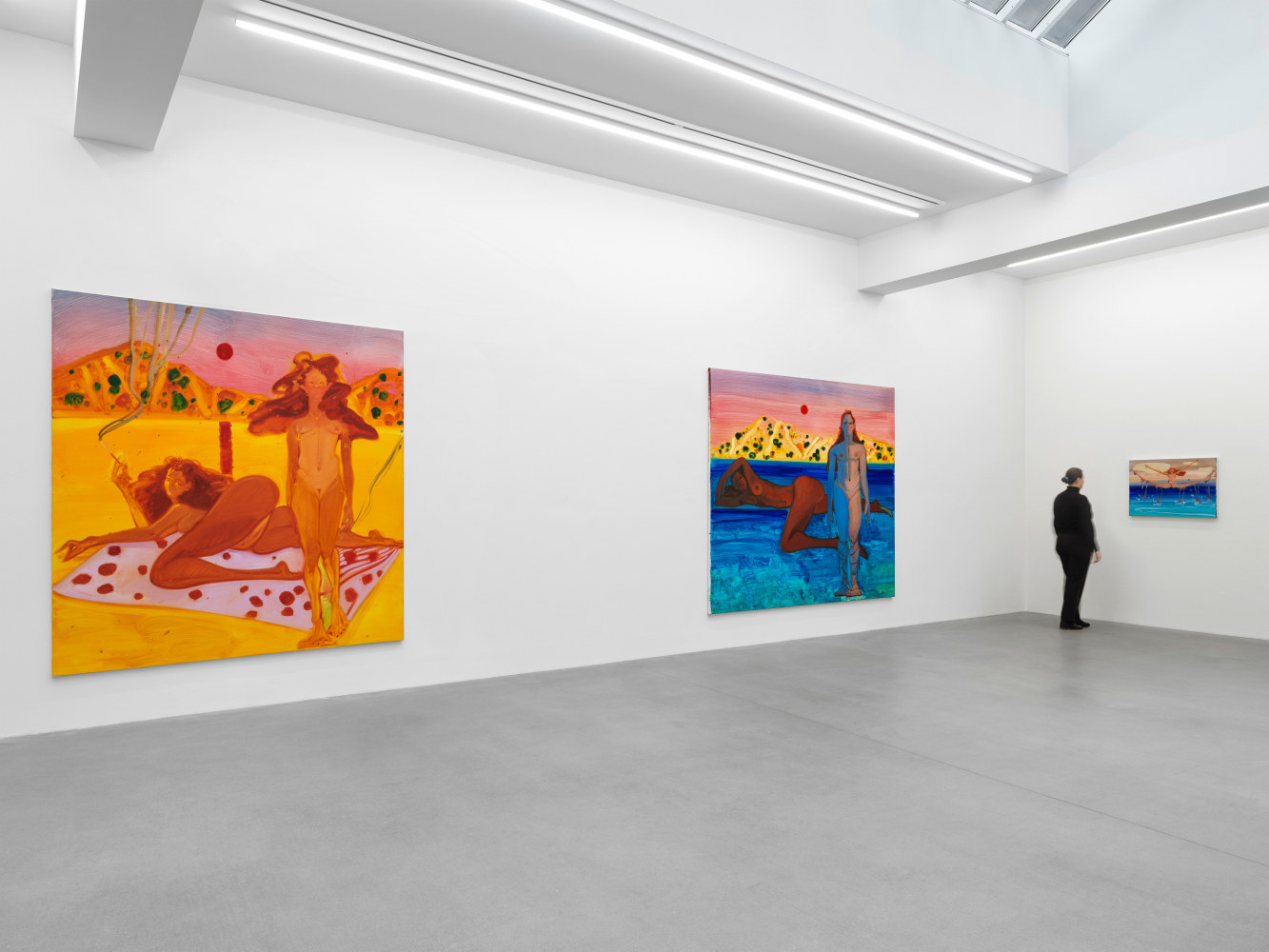 Installation view, Sofia Mitsola, Villa Venus: An Organized Dream, Galerie Eva Presenhuber, Waldmannstrasse, Zurich, 2023