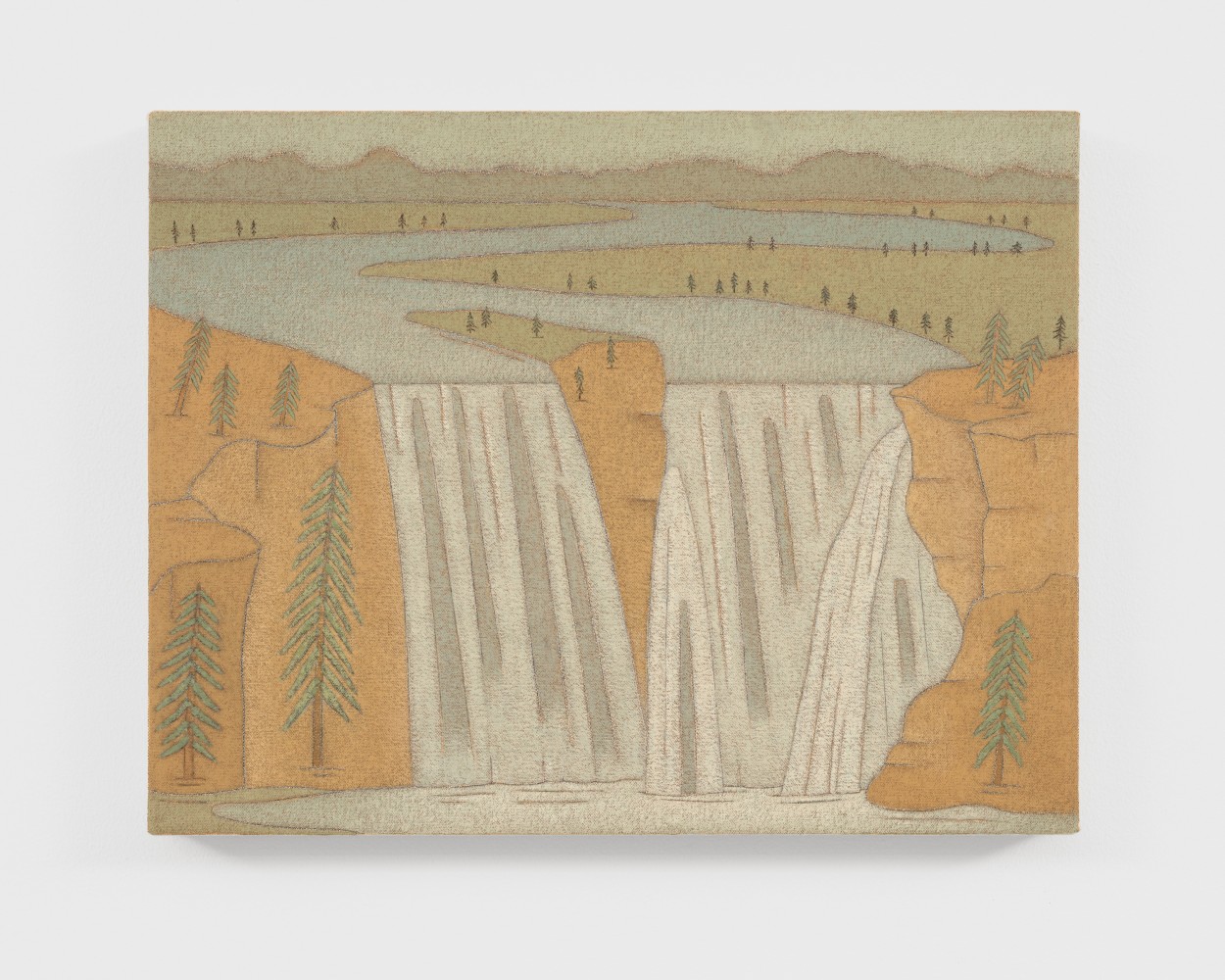 painting of a landscape by John Dilg