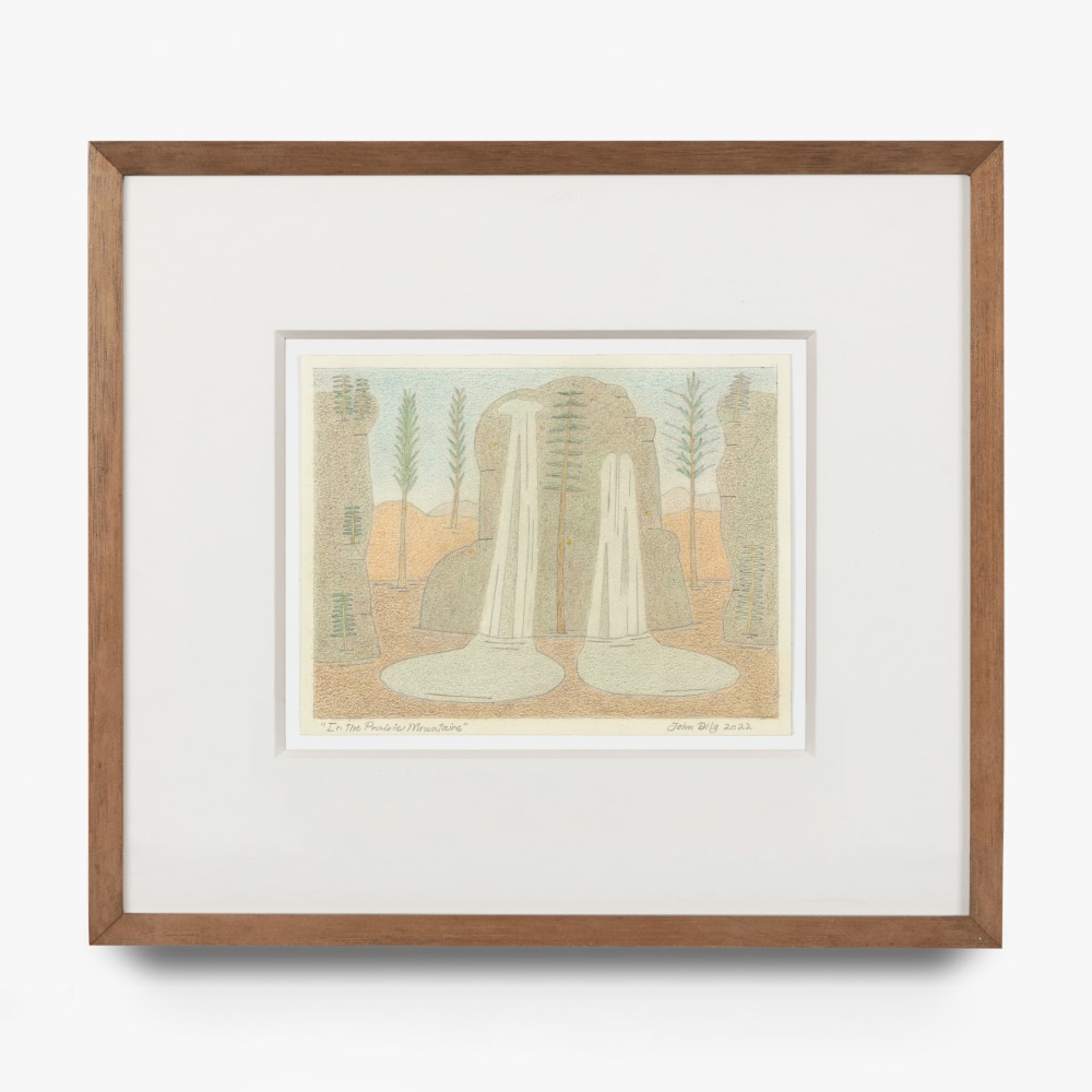 painting of a landscape by John Dilg