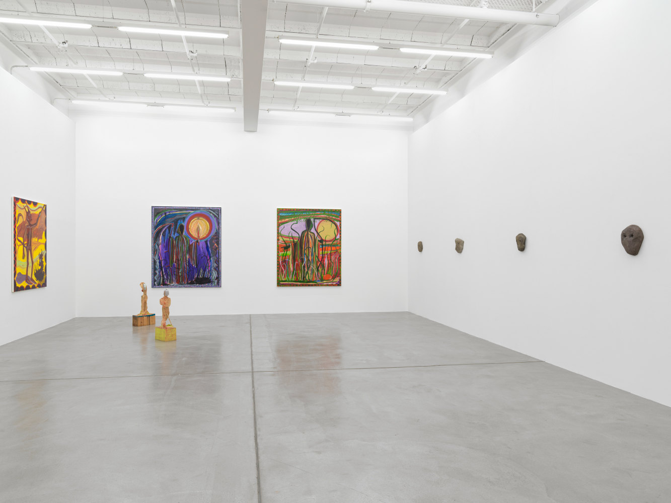 Installation view, MELENCOLIA, Galerie Eva Presenhuber, Maag Areal, Zurich, 2023