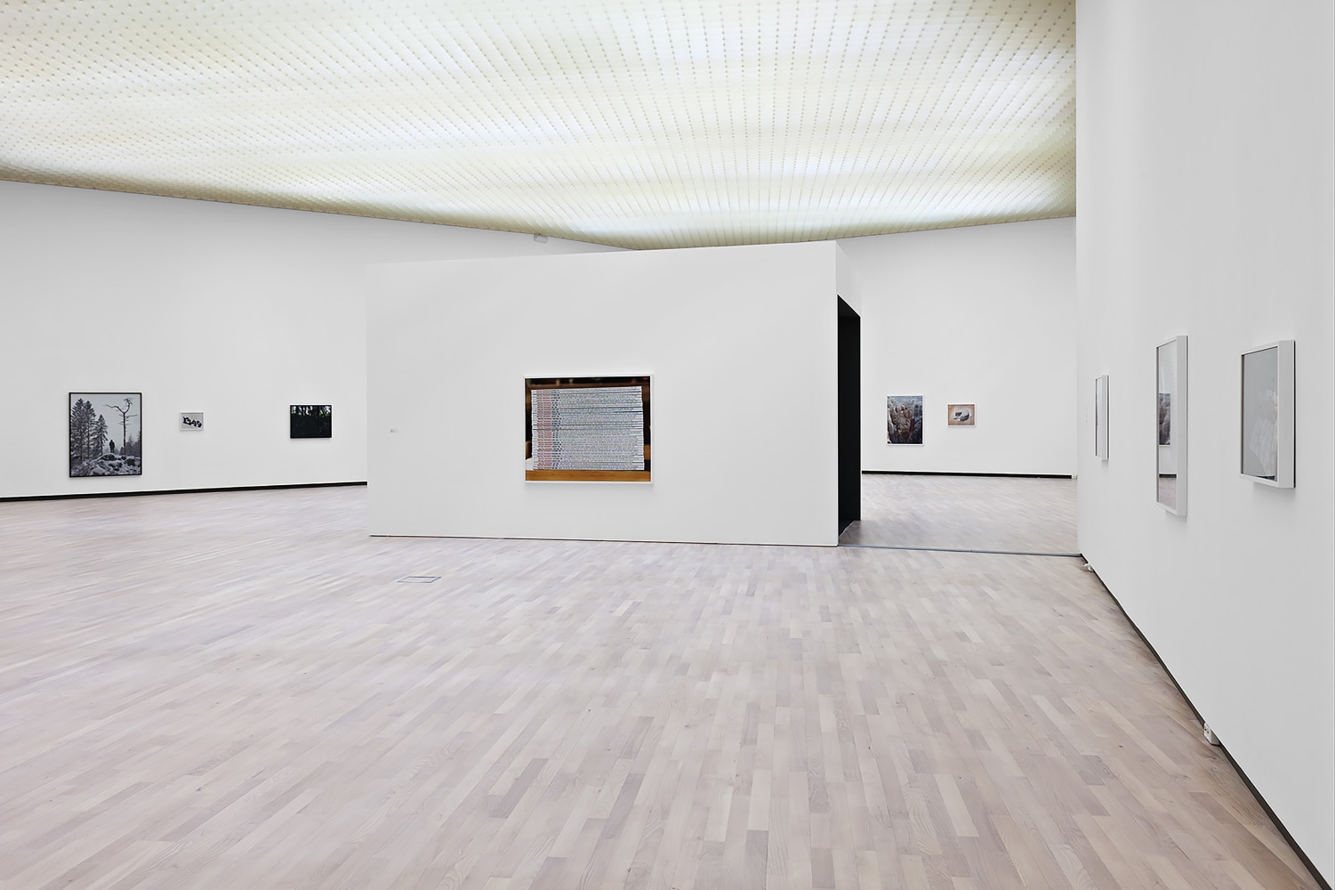 Installation view of photographs by Torbjørn Rødland