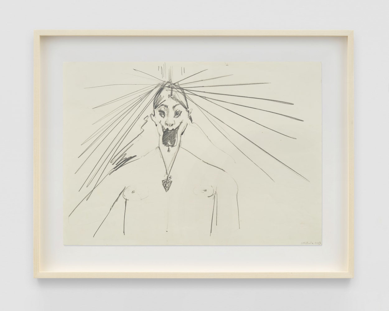 A Great Day

2023

Pencil on paper

Sheet 32 x 45 cm / 12 5/8 x 17 3/4 in

Frame 43.5 x 56 cm / 17 1/8 x 22 in

&amp;copy; Sofia Mitsola