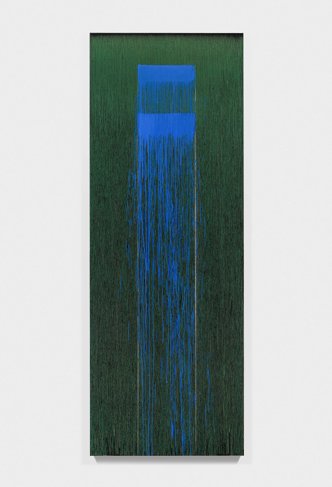 Painting by Pat Steir