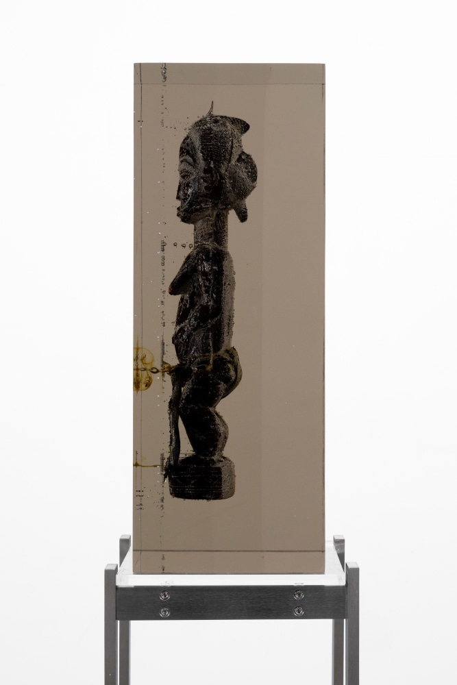 Sister Covered in Tears

2024

Wooden figure, polyurethane resin, steel, acrylic

Sculpture 57.5 x 23 x 21.5 cm / 22 5/8 x 9 x 8 1/2 in

Pedestal 112 x 25.5 x 28.5 cm / 44 1/8 x 10 x 11 1/4 in

&amp;copy; Matthew Angelo Harrison