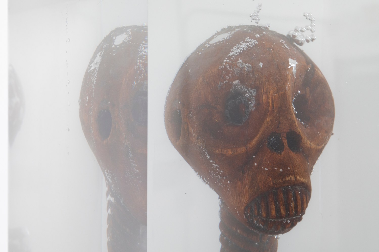 MATTHEW ANGELO HARRISON
The Visitor
2024
Wooden figure, polyurethane resin, steel, acrylic
Sculpture 77 x 28 x 28 cm / 30 3/8 x 11 x 11 in
Pedestal 112 x 33.5 x 30.5 cm / 44 1/8 x 13 1/4 x 12 in
HARRI60087