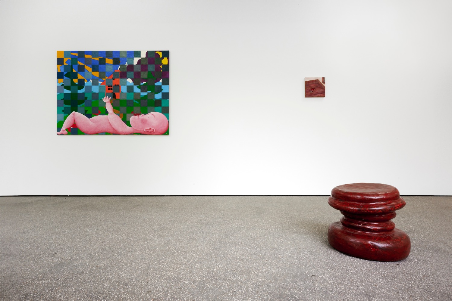 Installation views, Jean-Fr&amp;eacute;d&amp;eacute;ric Schnyder, Hoi K&amp;ouml;ln!, K&amp;ouml;lnischer Kunstverein, Cologne, 2023 &amp;ndash; 2024